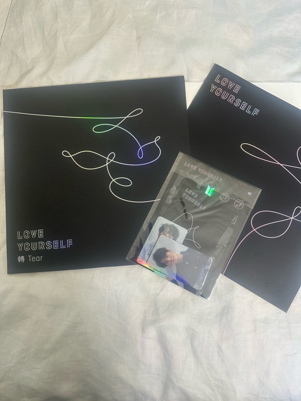 BTS Love Yourself Tear Vinyl Record - Black